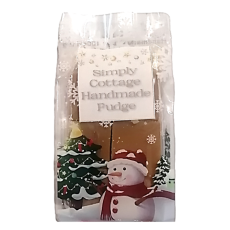 Handmade Vanilla Fudge 100g - Christmas Packaging